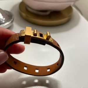 Hermès Brown Buckle Bracelet